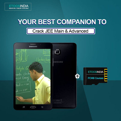 

ETOOSINDIA ETOOSINDIA Complete PCM Video Lectures for JEE MAIN & ADVANCED with Samsung Galaxy Tab Jmax7(LTE)(Tablet)