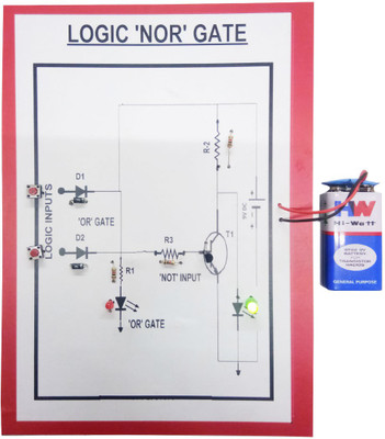 MELODY's Logic 'NOR'Gate Physics Science Working Model-Project Educational Electronic Hobby Kit