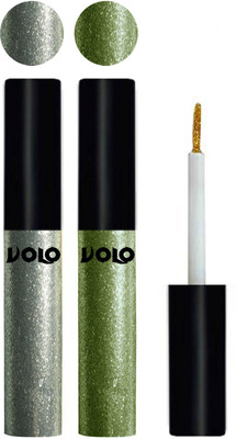 

Volo WATERPROOF GLITTER EYE LINER 10 ml(Entick Silver, Olive Green)
