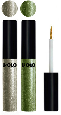 

Volo WATERPROOF GLITTER EYE LINER 10 ml(Light Copper, Olive Green)