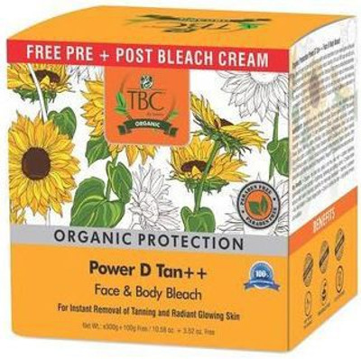 

TBC ORGANIC PROTECTION POWER DTAN FACE & BODY BLEACH(300 g)