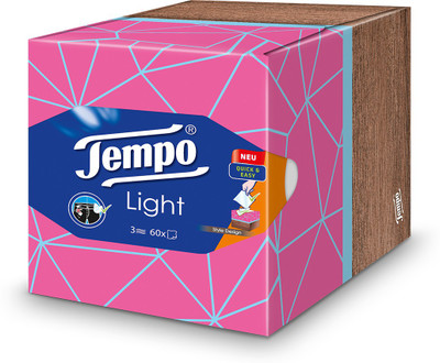 

Tempo Facial Tissue Light Box 3Ply - 60 Pulls(Pack of 60)
