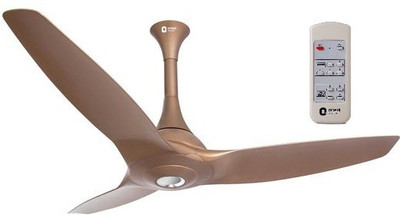 

Orient (BLDC MOTOR) -PREMIUM ENERGY EFFICIENT FAN WITH REMOTE, CARAMEL BROWN 3 Blade Ceiling Fan(CARAMEL BROWN, Pack of 1)