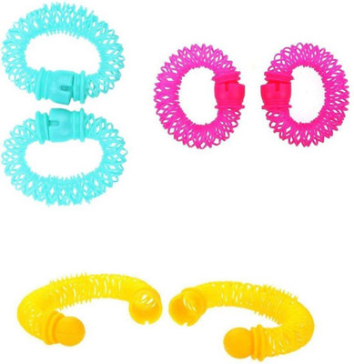 

Majik Fancy Roller Rubber Band For Girls And Women, Hair Styling Tools For Girls, Hair Accessories, Multicolor, Rubber Band(Multicolor)
