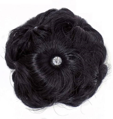 

dye bun extenstion Bun(Black)