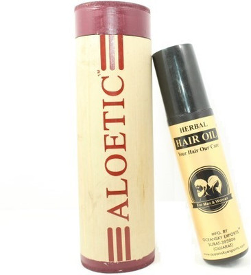 

ALOETIC 100 ml Herbal Hair Oil(100 ml)
