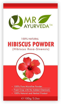 

MR Ayurveda Organic Hibiscus Powder, Natural Hair Treatment(100 g)