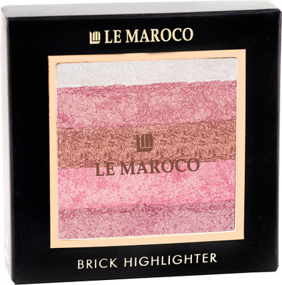 Le Maroco Make Up Shining Star Shimmer Highlighter-003 Highlighter(RED)