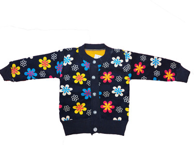 

Wonder Star Full Sleeve Printed Baby Boys & Baby Girls Jacket, Multicolored