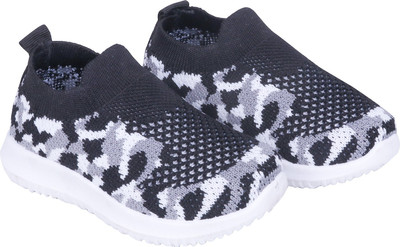 

FEETWELL Boys & Girls Slip on Loafers(Black