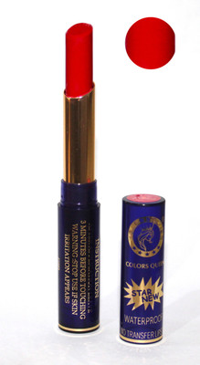 

Colors Queen Star New No Transfer Waterproof Lipsticks(Mac Red)