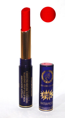 

Colors Queen Star New No Transfer Waterproof Lipsticks(Indian Red)