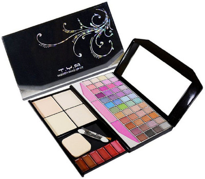 

T.Y.A Make-UP Kit With 48 Eye shadow 4 Compact And 6 Lip Color And 3 Blusher 70 g (Multicolor)