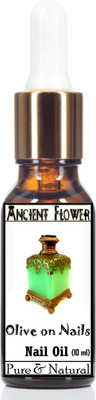 

Ancient Flower - Olive on Nails - Nail Oil ( Natural ) clear
