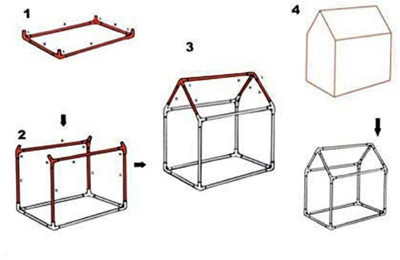 

b bros new toys MUSIC STAR Tent House for Kids(Multicolor)