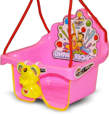 

kajal toys Toddler Musical ECO Swing for Kids Pink(Pink)