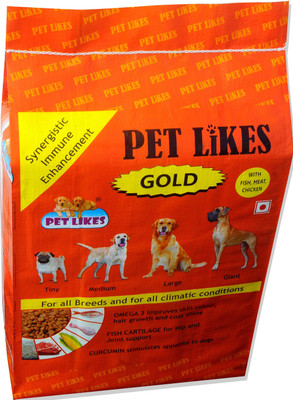 

pet likes Pet Likes for Adult Dogs -12kg Chicken, Fish 12 kg Dry Dog Food