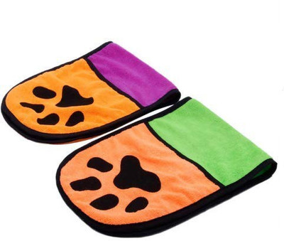 

Aqua Grooming Gloves for Dog(Multicolor, Medium)