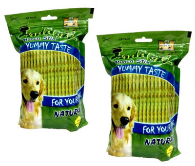 FADDYPET COMBO PACK OF 2 (450gmsx2) Natural Flavour FADDSTIX Munch Rolls Sticks Dog Treat(900 g, Pack of 2)