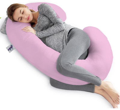 

Blue Horse Plain Pregnancy Pillow Pack of 1(Pink)