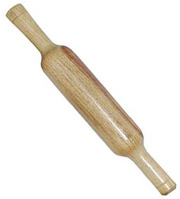 Alhind Handicraft Wooden Rolling Pin Rolling Pin(Brown, Pack of 1)