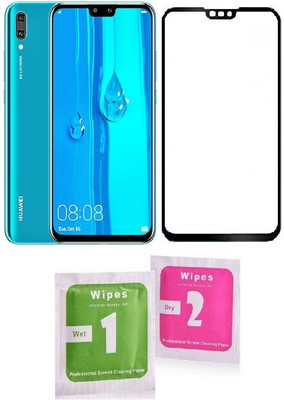 SMARTCASE Edge To Edge Tempered Glass for Huawei Y9(Pack of 1)