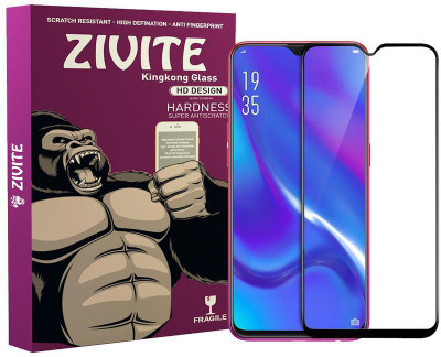 ZIVITE Edge To Edge Tempered Glass for Oppo K1(Pack of 1)
