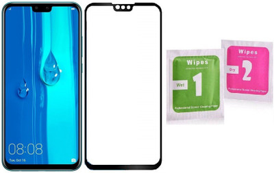 SMARTCASE Edge To Edge Tempered Glass for Huawei Y9(Pack of 1)