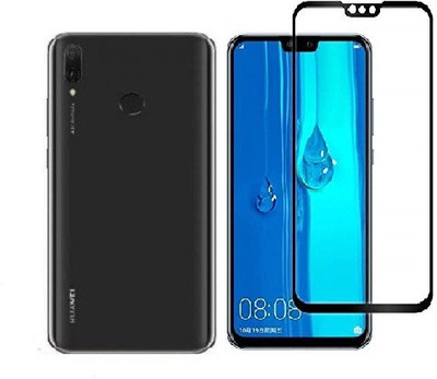 SMARTCASE Edge To Edge Tempered Glass for Huawei Y9(Pack of 1)