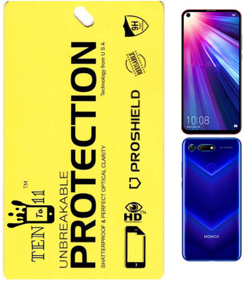 Ten To 11 Front and Back Screen Guard for Honor View 20(Pack of 1)