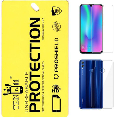 Ten To 11 Front and Back Screen Guard for Honor 10 Lite(Pack of 1)