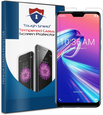TOUGH SHIELD Tempered Glass Guard for Asus Zenfone Max Pro M2(Pack of 1)