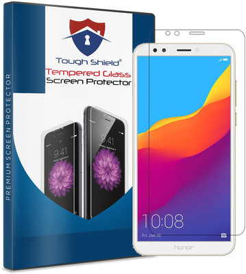 TOUGH SHIELD Tempered Glass Guard for Honor 7C(Pack of 1)