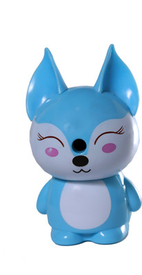

shoppers stoppers Cute Fox Cartoon Character Sharpener pencil sharpener Sharperners(Set of 1, Blue)