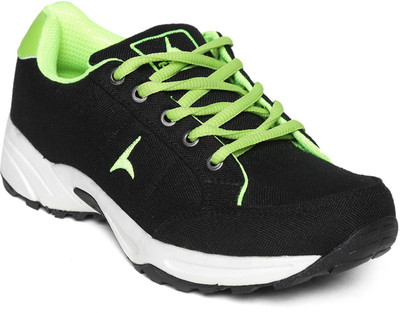 

Tracer Running Shoes For Men(Black, Black and green