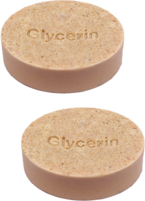 

AANJNEY Hand made Oatmeal & Honey Soap.(200 g, Pack of 2)