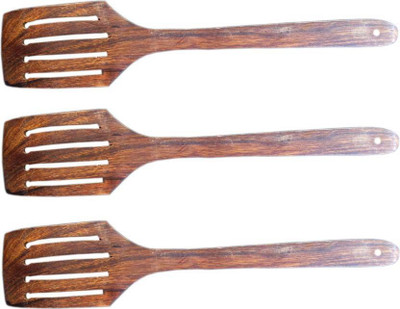 Alhind Handicraft Sp11 Wooden Spatula(Pack of 3)