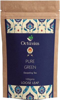 

Octavius Loose Leaf Pure Darjeeling Green Tea(100 g, Vacuum Pack)