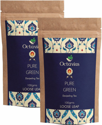 

Octavius Loose Leaf Pure Darjeeling Green Tea(200, Vacuum Pack)