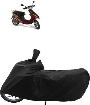 QualityBeast Two Wheeler Cover for Indus(Yo Electron, Black)