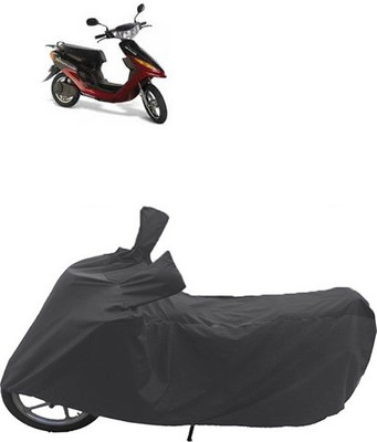 QualityBeast Two Wheeler Cover for Indus(Yo Electron, Black)