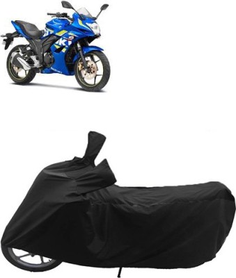 QualityBeast Two Wheeler Cover for Suzuki(Black)