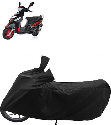 QualityBeast Two Wheeler Cover for Mahindra(Black)