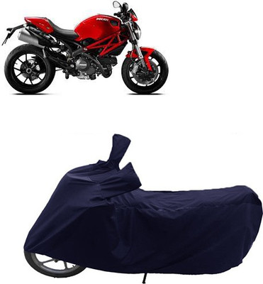 QualityBeast Two Wheeler Cover for Ducati(Blue)