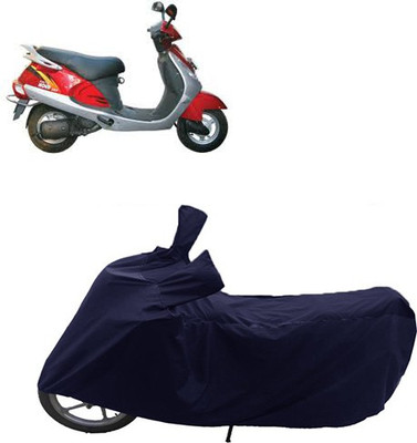 GoldRich Two Wheeler Cover for Kinetic(Nova, Blue)