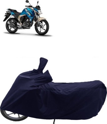 QualityBeast Two Wheeler Cover for Yamaha(FZ-S, Blue)