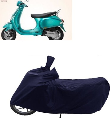 QualityBeast Two Wheeler Cover for Universal For Bike(Vespa VXL, Blue)