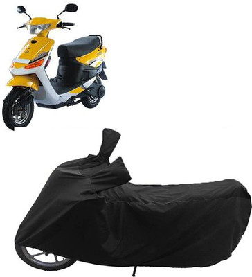 GoldRich Two Wheeler Cover for Indus(Yo Style, Black)