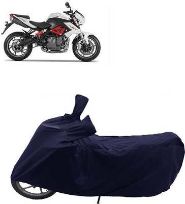 QualityBeast Two Wheeler Cover for DSK Benelli(Blue)