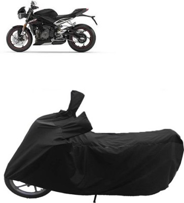 GoldRich Two Wheeler Cover for Triumph(Black)